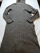 Women's XS Long Sleeve Rib-Knit Sweater Dress - A New Day Size Large