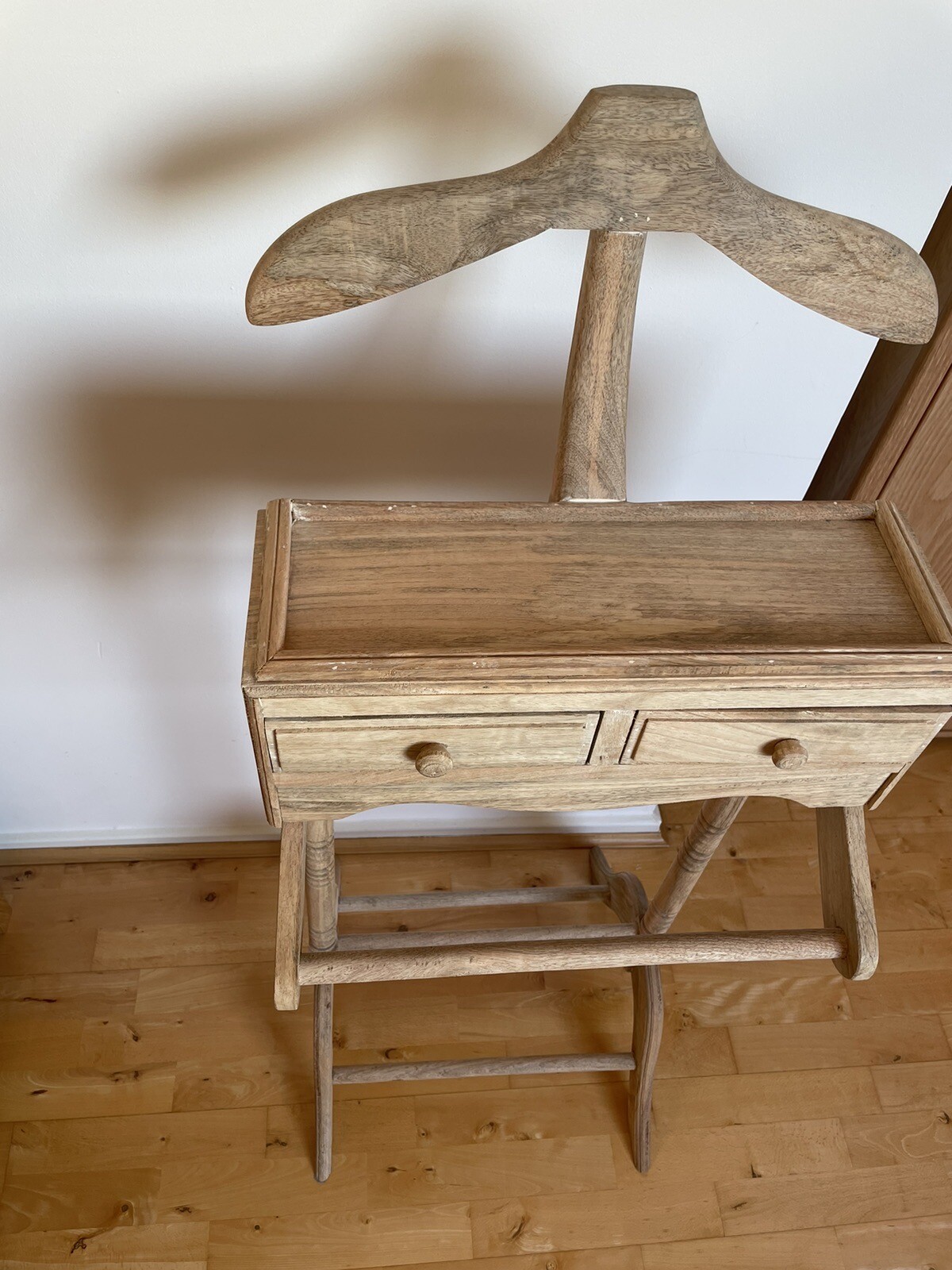 Traditional Woden Valet Stand eBay