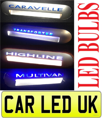   VW  T5 T6 Multivan Caravelle Transporter   16x LED Bulbs Door Entry Step Light