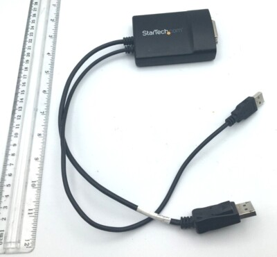 Startech Display Port to DVI Dual Line Active Adapter DP2DVID2 Working Free Ship