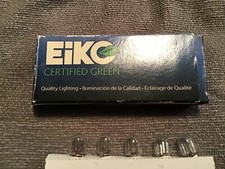 New Lot of 5 EIKO 1487 INDICATOR INCANDESCENT LAMP 14VDCT3.25 SCREW BASE