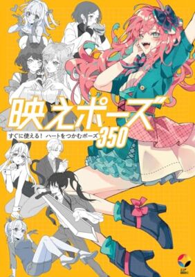 How to Draw Stunning Poses Ready to Use! 350 Poses Guide Book Japan Manga USED