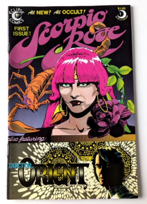 Scorpio Rose #1 Eclipse Comics First Issue January 1983, Bronze Age
