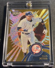1999 DEREK JETER PACIFIC REVOLUTION PREMIERE DATE GOLD FOIL #95  43/49