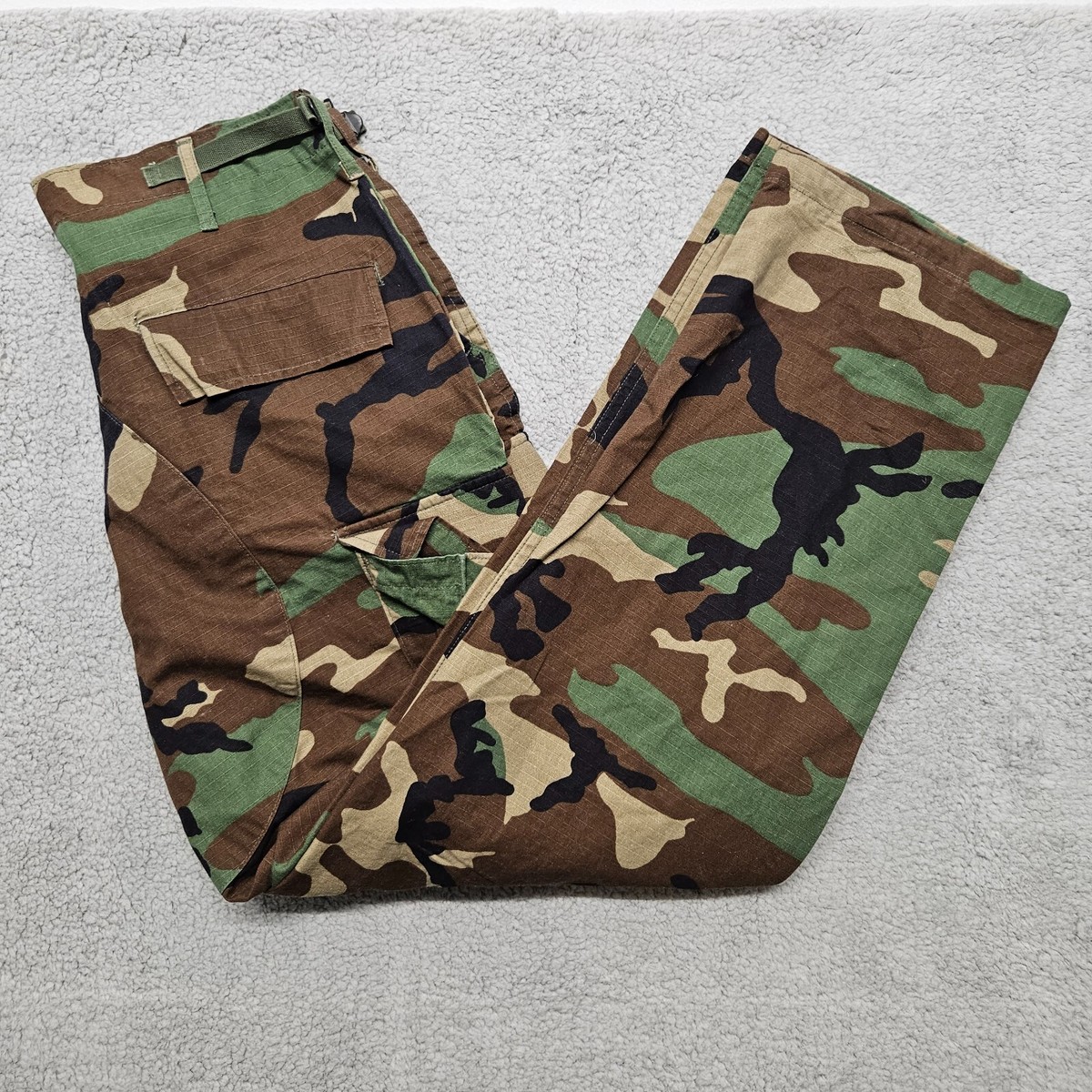 PROPPER Woodland Camo BDU Cargo Pants Men's Medium Reg ~34x30