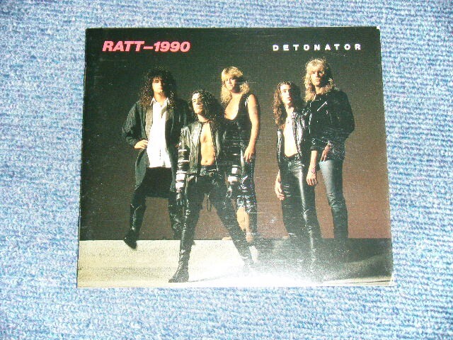 RATT Japan 1990 AMZY-122 NM CD+Limited Edition+Slipcase DETONATOR