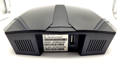 Zoom DOCSIS 3.0 Cable Modem/Router with Wireless, Series 1110, Model 5354, Black - Picture 4 of 8
