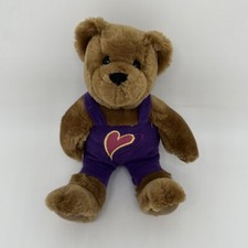Plush TEDDY BEAR Stuffed Animals Toys 10 In Brown- Used  .P12