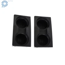 2pcs Front Center Console Cup Holder For 11-16 Ford Super Duty BC3Z7813562AA