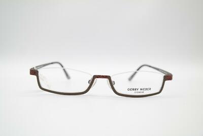 Gerry Weber GW1183 Gold Bronze Halbrand Brille Brillengestell eyeglasses Neu