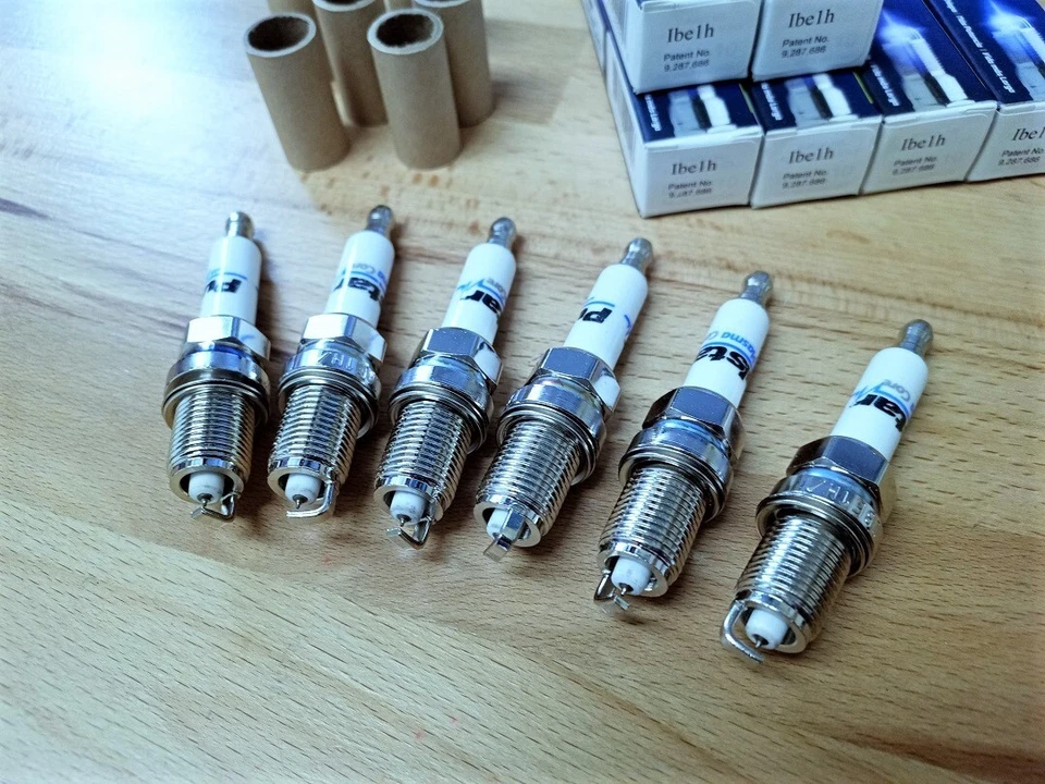6x Pulstar iBE1H10 Plasma Core Spark Plugs fit: Porsche Boxster y1996-2012 - Image 2 of 4