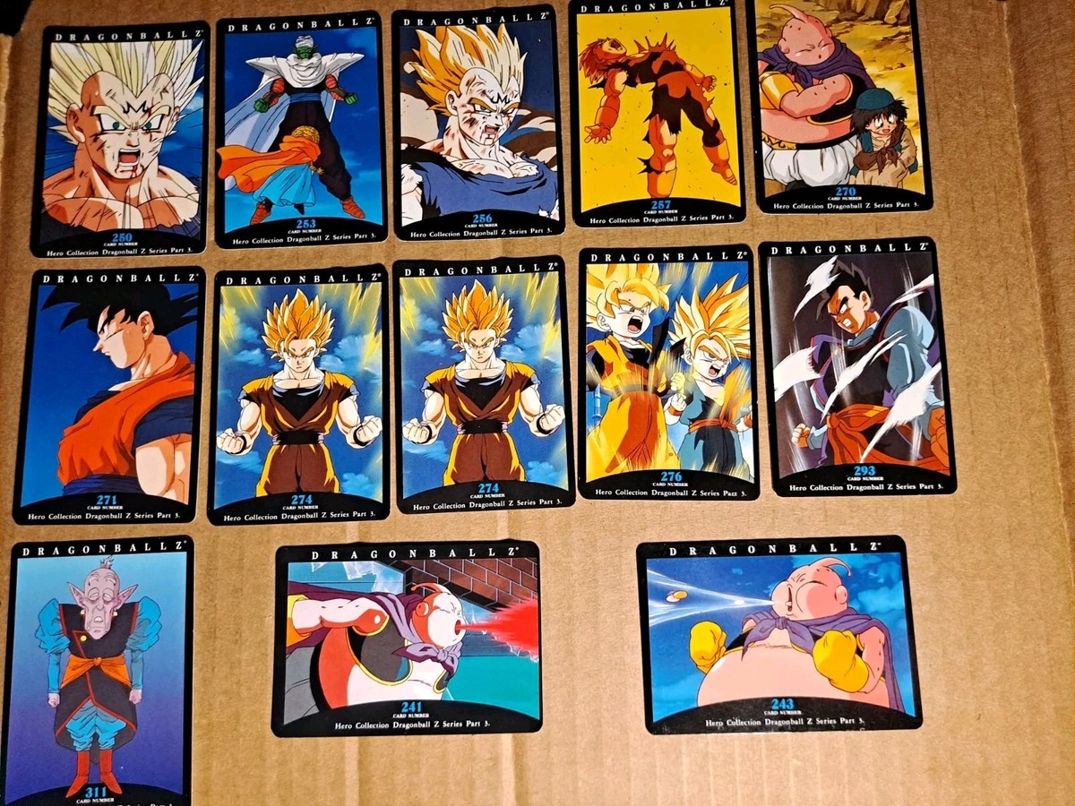 Vintage レア キラカード３枚 ドラゴンボールZ ヒーローコレクション Dragon Ball Z Hero Collection Series 3 ☆ 24 Cards ☆ | eBay