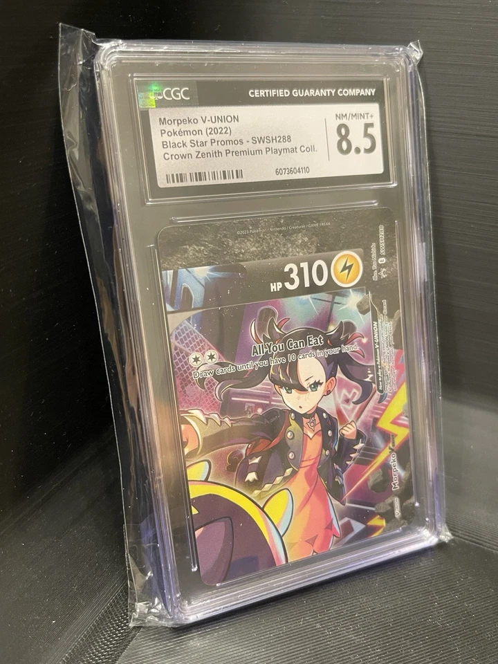 Morpeko V-Union SWSH288 SWSH: Sword & Shield Promo Cards Holo - Image 3 of 3