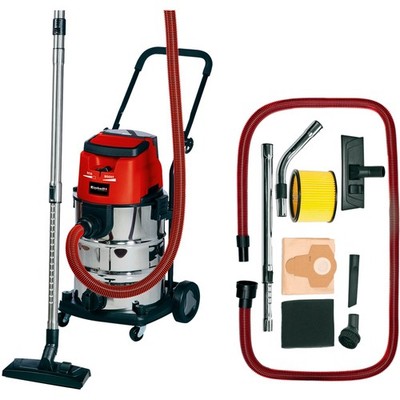 EINHELL TE-VC 36/30 Li, Nass-/Trockensauger, rot