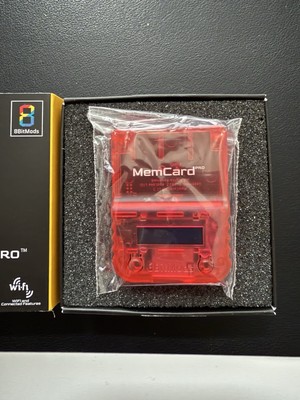 MemCard PRO PS1 (Red Frost) NEW