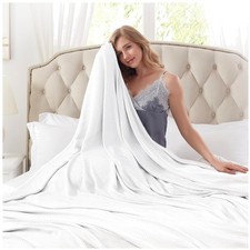 Cooling Blanket for Hot Sleepers - Soft  Breathable