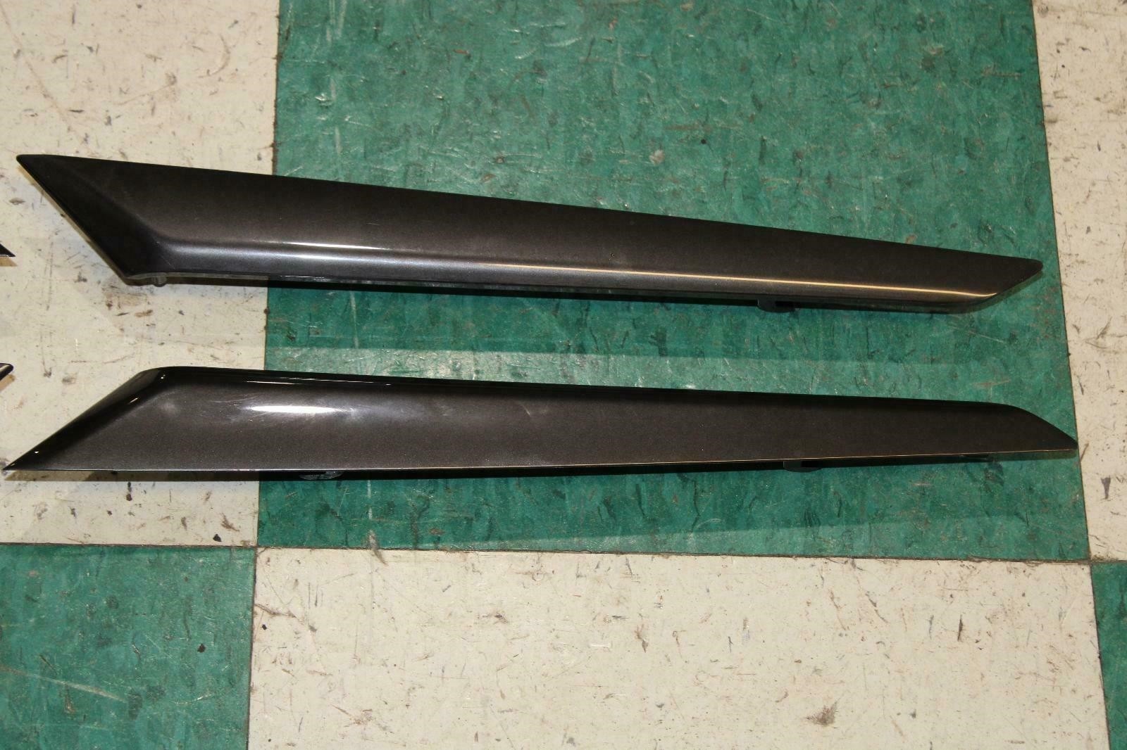 14-17 GHIBLI Grey LH RH Front Rear Door Panel Inserts Shifter Trim Set OEM WTY