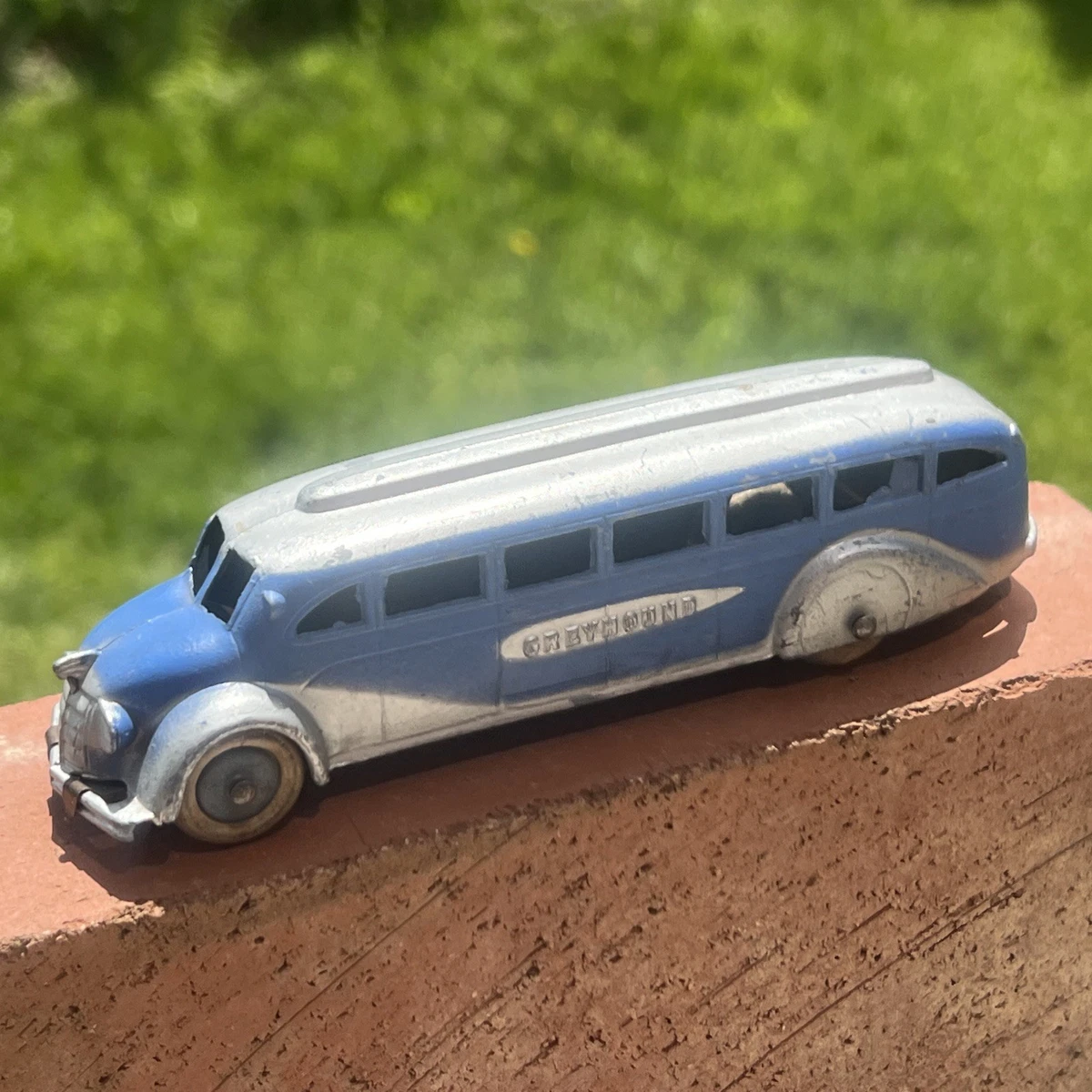 Greyhound Bus Toy Indiana Vintage & Antique TiN Toy Vehicles for