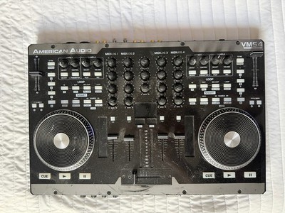 American Audio VMS4 4 Channel Virtual DJ USB MIDI Controller VMS-4 DJ Board