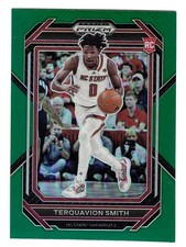 2023 Terquavion Smith Panini Prizm Draft Picks Green Prizm Rookie - 76ers