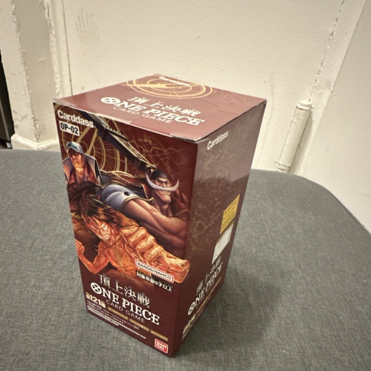 Bandai One Piece Card Game OP-02 Paramount War booster box Japanese Sealed 