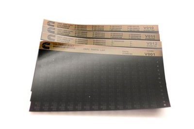 1994 Columbus Midrange OEPL Parts List & ESN Index Lot Of 4 Microfiche