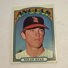 Topps 1972 Topps #595 Nolan Ryan California Angels MLB Baseball Trading Card