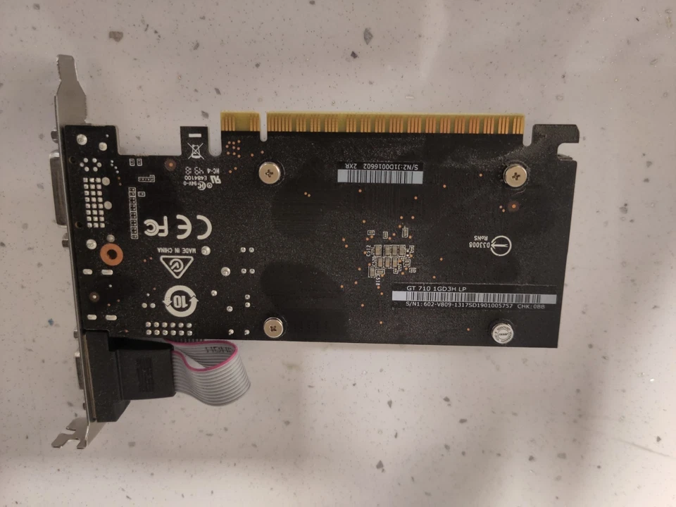 MSI NVIDIA GeForce GT 710 1GB DDR3 Graphics Card (GT 710 1GD3H) - Image 2 of 2