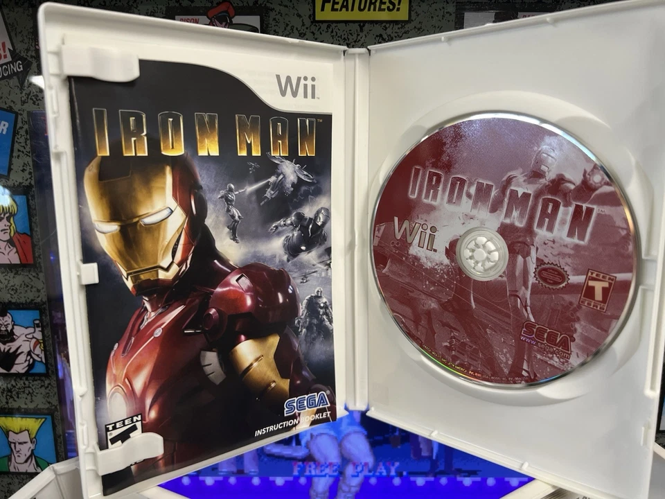 Wii CIB Lot of 3: Indiana Jones & the Staff of Kings + Iron Man + 007 Quantum - Image 3 of 4