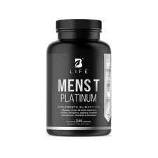 B Life Mens T Platinum Bottle with 240 Capsules