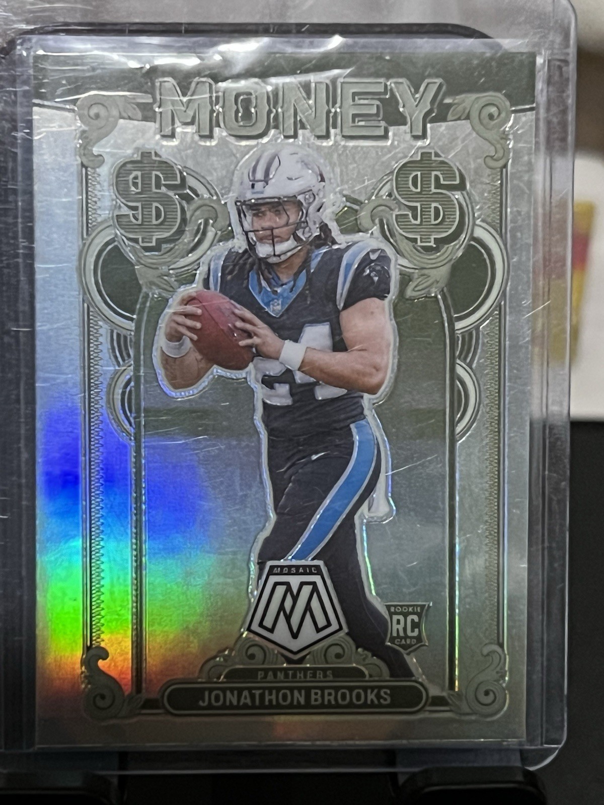 2024 Panini Mosaic - Money Jonathon Brooks #12 (RC)