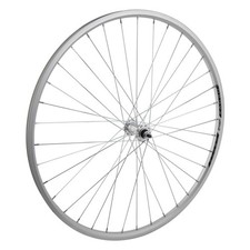 Wheel Master 26x1-38 Front Wheel - Weinmann Zac20 Bolt-on Silver 36h