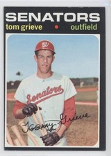 1971 Topps Tom Grieve #167 a5h
