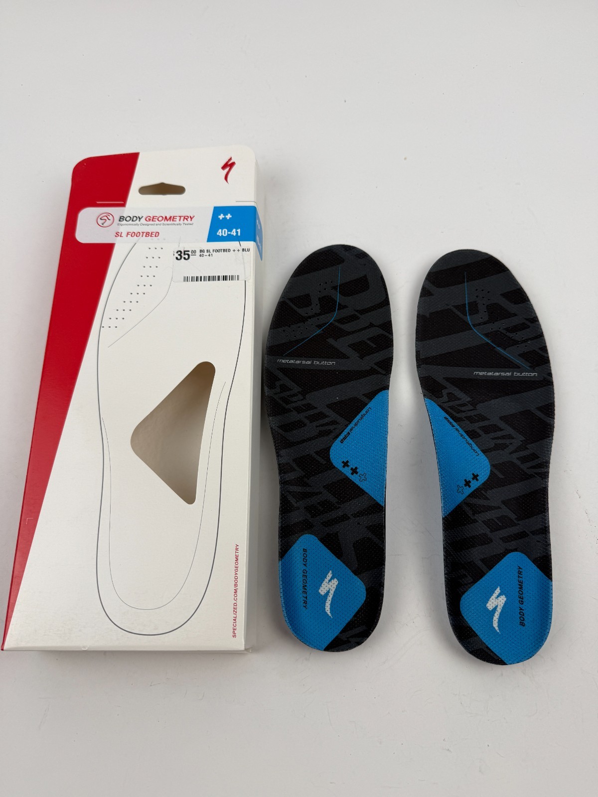 Specialized BG SL Footbed EU 40-41 ++ Blue