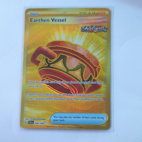 earthen vessel pokemon card value - Shrouded Fable #96 Price & ($19.31) Then shuffle your deck. 4 Earthen Vessel Pokémon Tcg