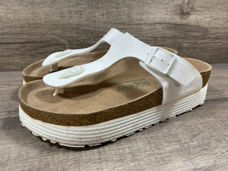 Birkenstock Papillio Flip Flop Vegan Platform Sandals Womens Size EU 37 US 6 - Image 2 of 4