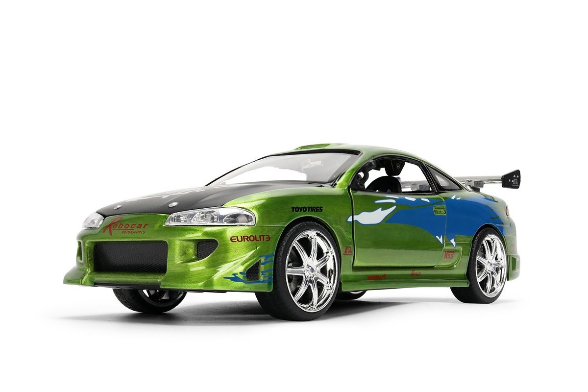 Jada 1:24 Fast & Furious Brian's Mitsubishi Eclipse 36817 Color