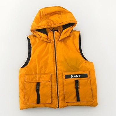 M+RC Noir  The XXX  Vest Yellow Mens Large Padded Puffer Streetwear