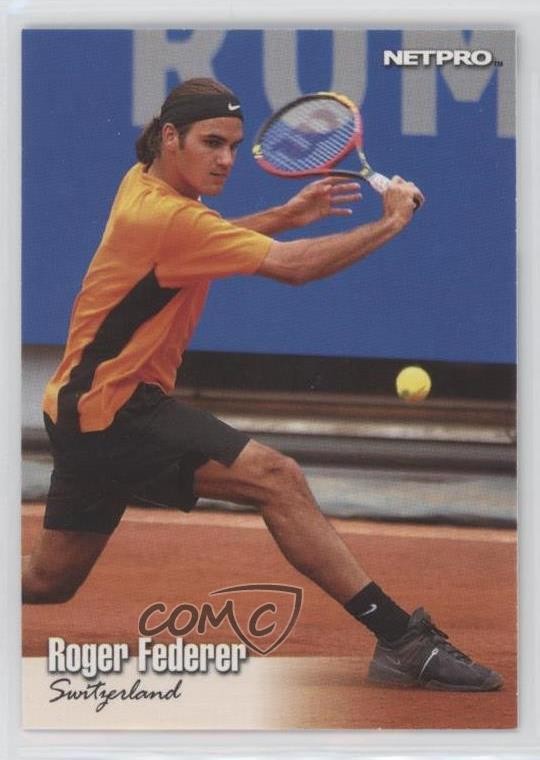 2003 NetPro Roger Federer #90 0jk3