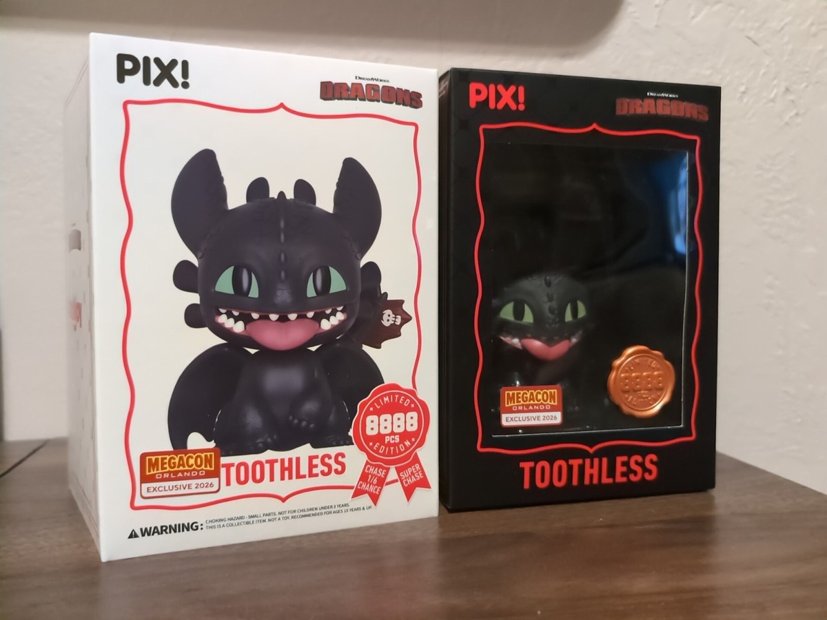 Mellojoy Long シークレット Thrilljoy MegaCon Orlando 2026 Exclusive Thrilljoy Toothless Hero