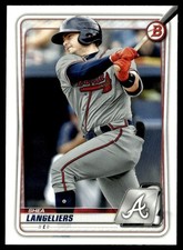 2020 Bowman Prospects Shea Langeliers Atlanta Braves #BP-21