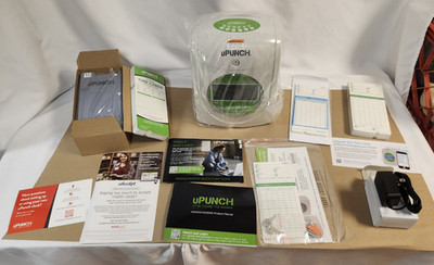 uPunch HN1500 Starter Time Clock Bundle for Small Business: Employee Punch Clock