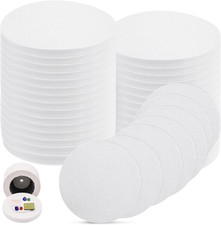200 Sheets Kiln Microwave Papers, 4.7" Ceramic Fiber Paper Oven Insulation Hot M