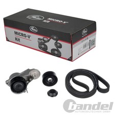 GATES Micro-V Kit KEILRIPPENRIEMEN-SATZ passend für VOLVO S60 S80 V70 XC70 XC90