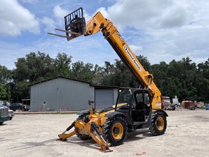 2015 JCB 510-56 56' 10,000 lbs Telescopic Reach Forklift Telehandler bidadoo