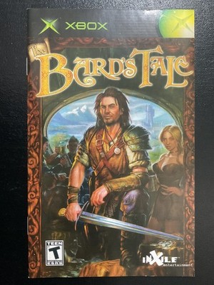 Bard's Tale Microsoft XBOX Instruction Manual Only