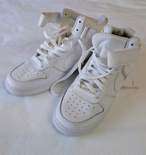 Nike Court Borough Mid 2 Sneakers Youth size 5.5 CD7782-100 White