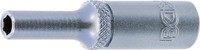BGS 10504 SteckschlüSsel-Einsatz Sechskant, Tief | Antrieb Innenvierkant 6,3 Mm