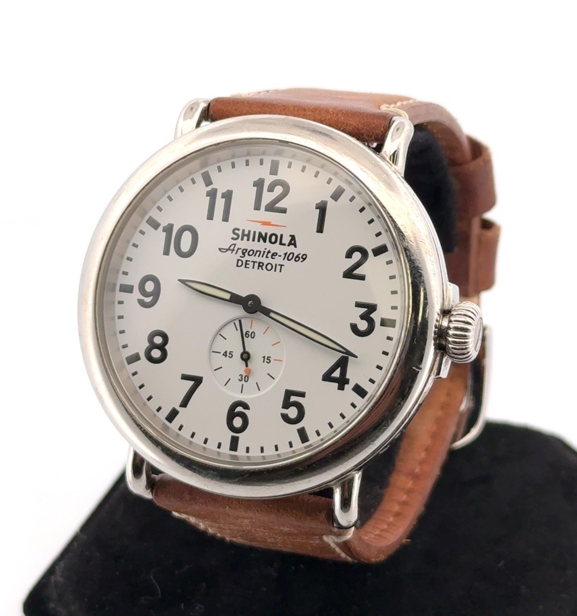Shinola Runwell 47mm Shinola Argonite 1069 Detroit Watch 47mm