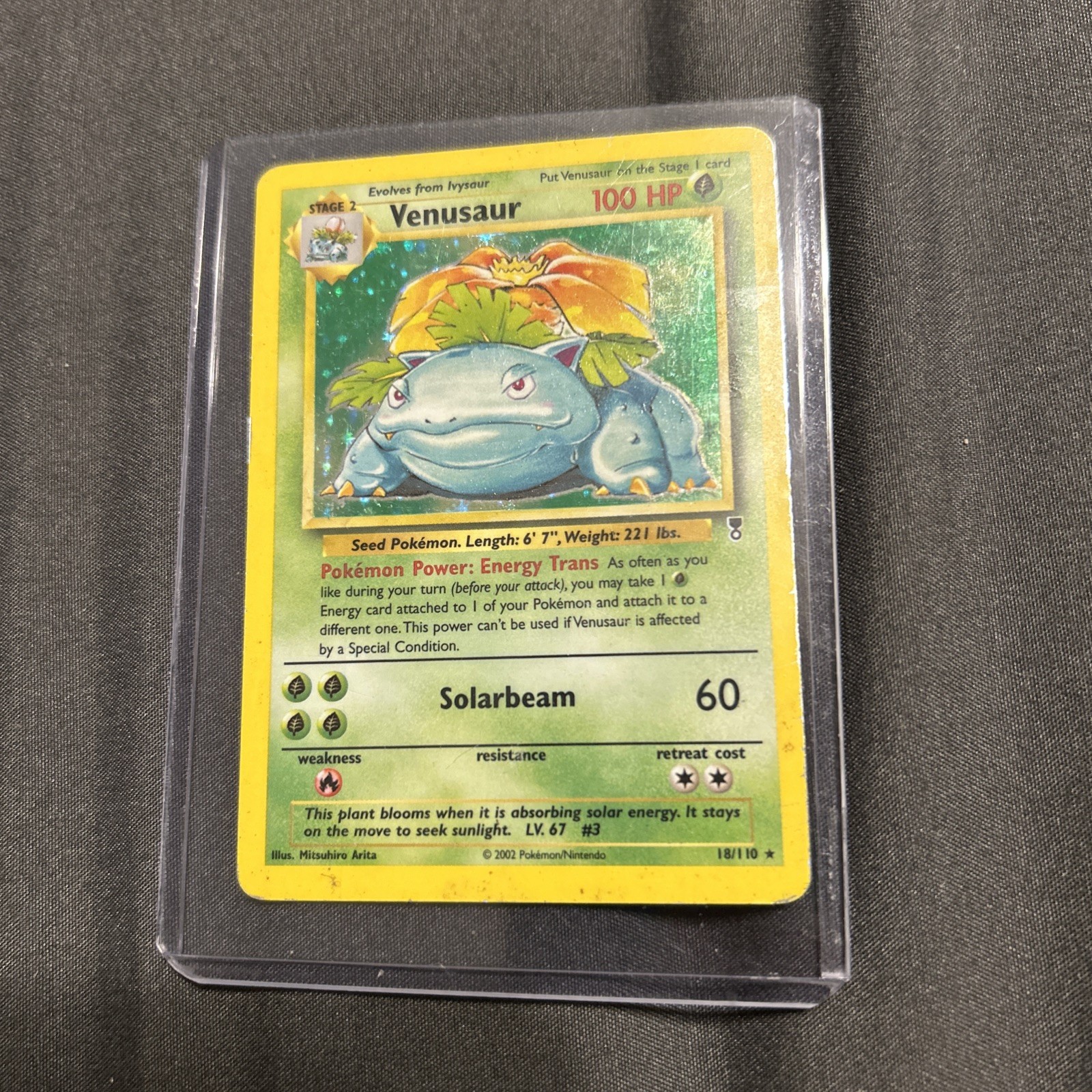 Pokemon Venusaur 18/110 Legendary Collection Holo - LP